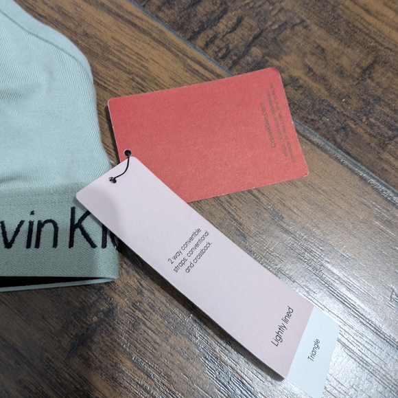 Calvin Klein Mint Bralette - NWT! - Picture 2 of 5